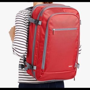 COPY - Carry on Travel Backpack Amazon - Black